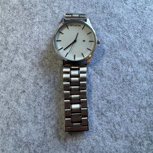 MVMT Classic White Silver Men's Watch 45mm Stainless Steel